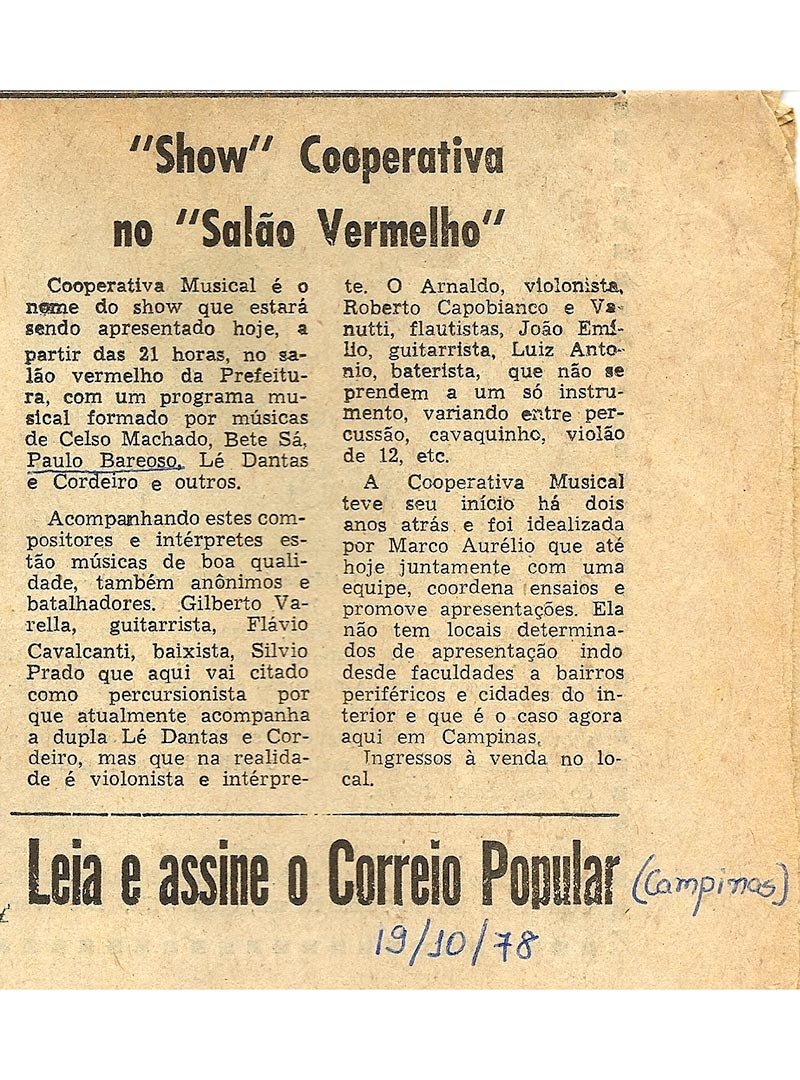 Matéria no Jornal Cooperativa